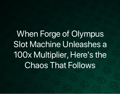 Forge of Olympus Slot Machine Forge of Olympus Slot Machine