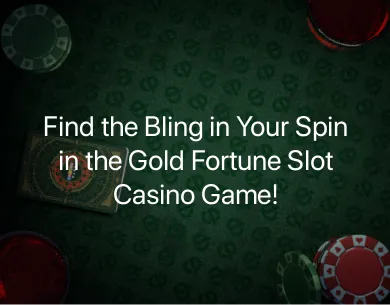 Gold Fortune Slot Casino Game Gold Fortune Slot Casino Game
