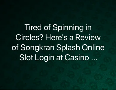 Songkran Splash Online Slot Login Songkran Splash Online Slot Login