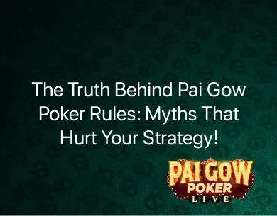 Pai Gow Poker Rules
