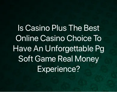 Pg Soft Game Real Money Pg Soft Game Real Money