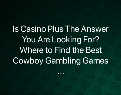 Cowboy Gambling Games