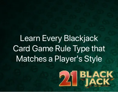 Blackjack Card Game Rule
