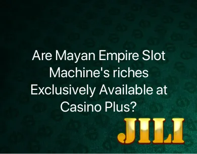 mayan empire slot machine