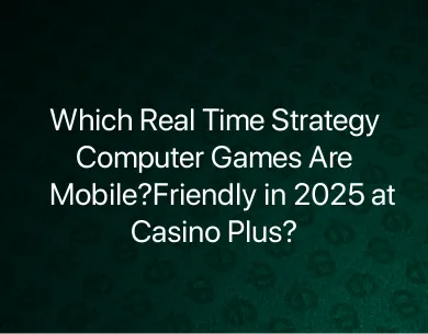 Real Time Strategy Computer Games