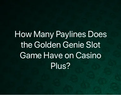 Golden Genie Slot Game