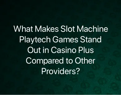 Slot Machine Playtech