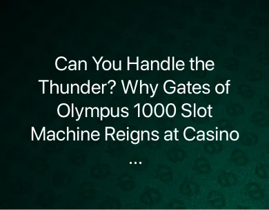 Gates of Olympus 1000 Slot Machine Gates of Olympus 1000 Slot Machine