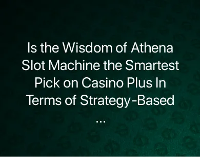 Wisdom of Athena Slot Machine