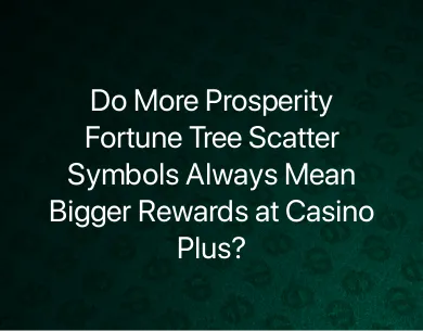 Prosperity Fortune Tree Scatter Symbols