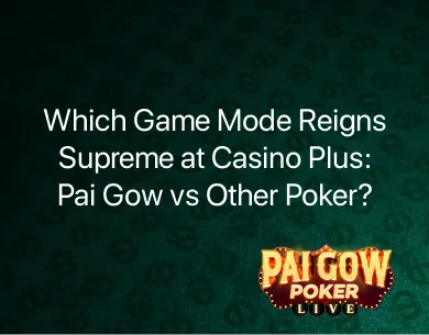 Pai Gow vs other poker Pai Gow vs other poker