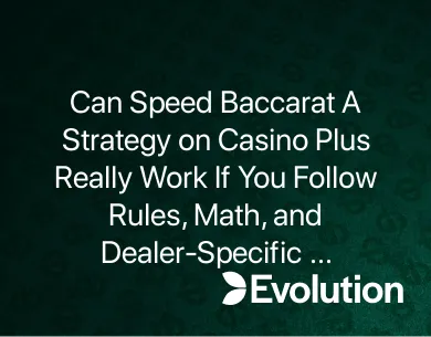 Speed Baccarat A Strategy