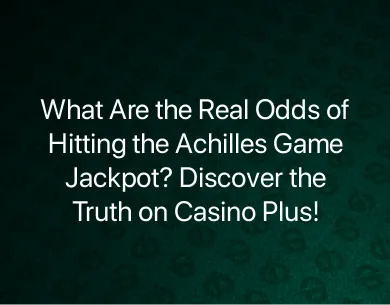 Achilles Game Jackpot