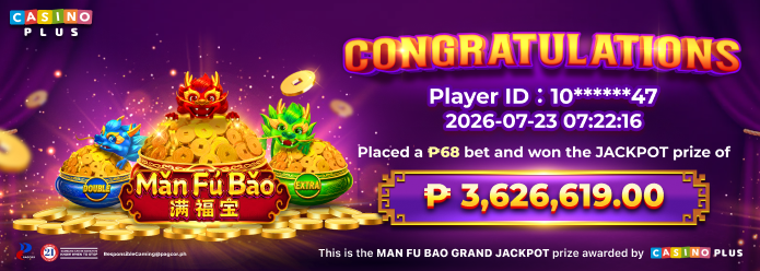 Man Fu Bao Casino Jackpot Today