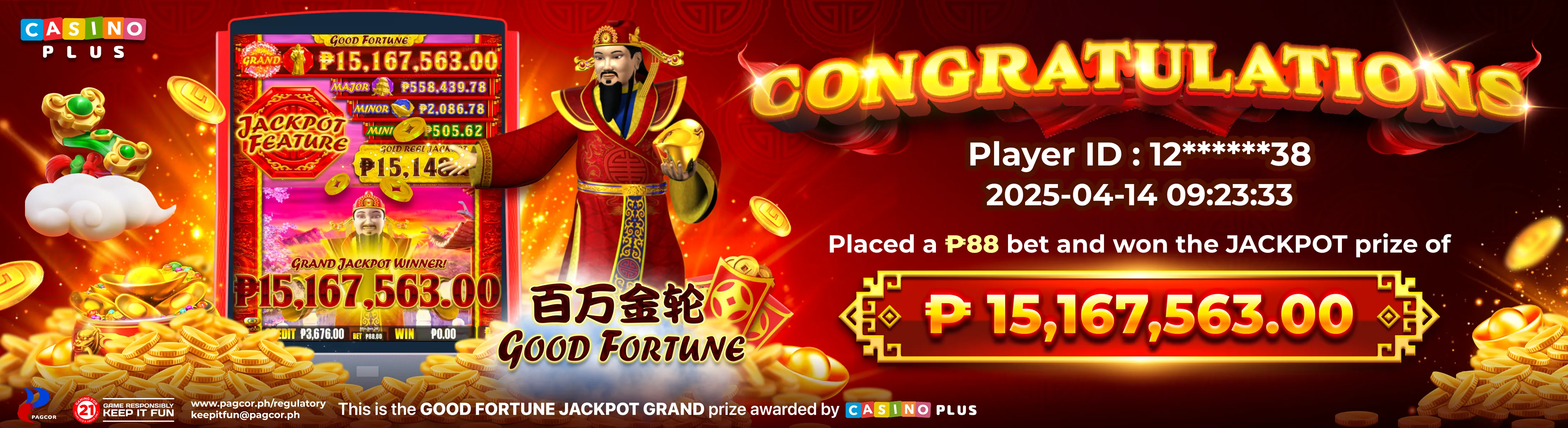 GOOD FORTUNE Jackpot Grand