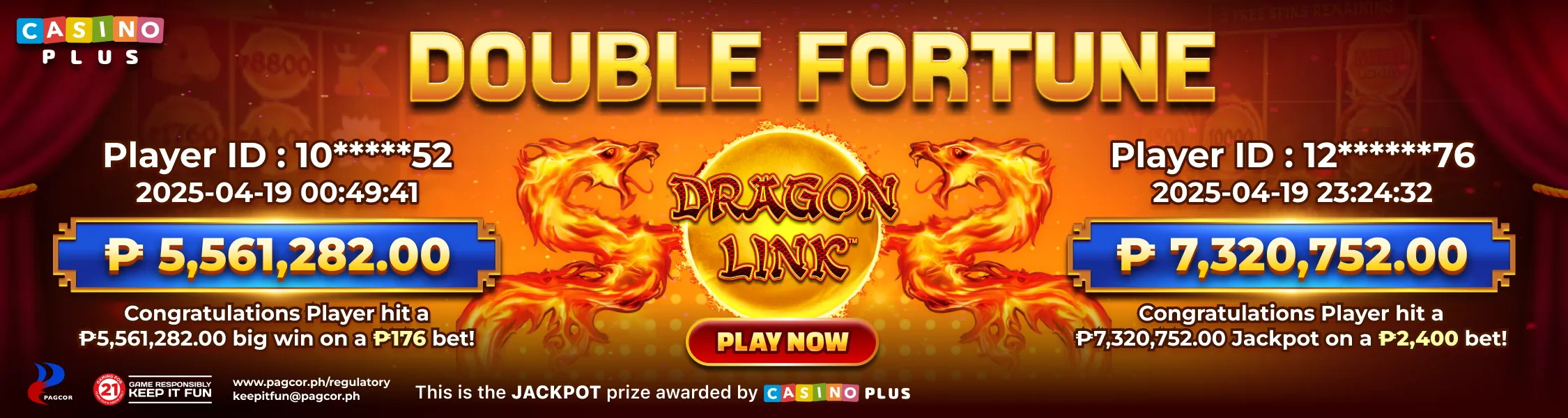 Dragon link Jackpot MAJOR
