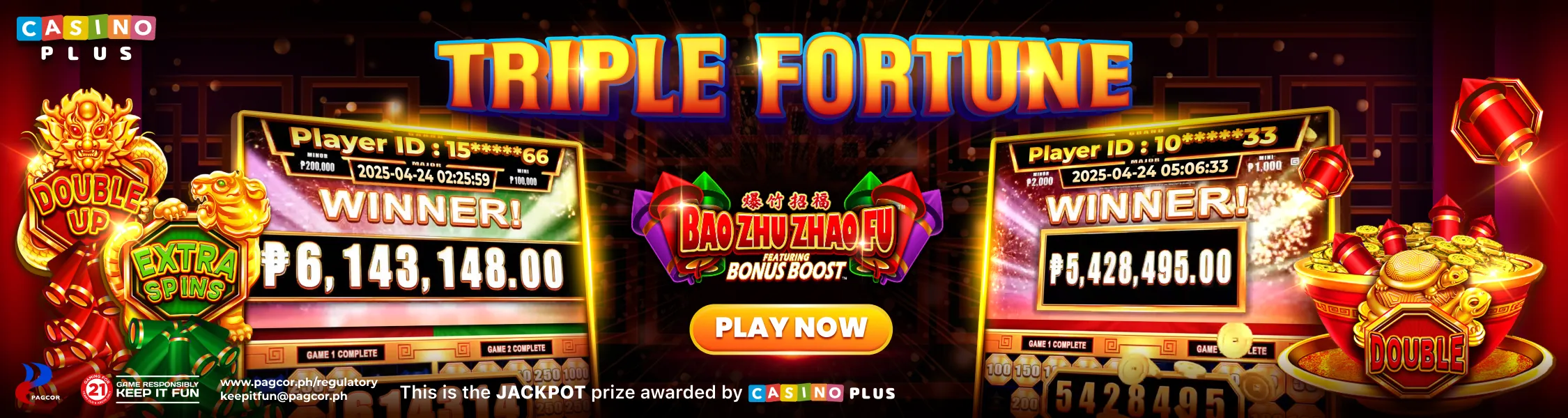 bao zhu zhao fu Jackpot MAJOR