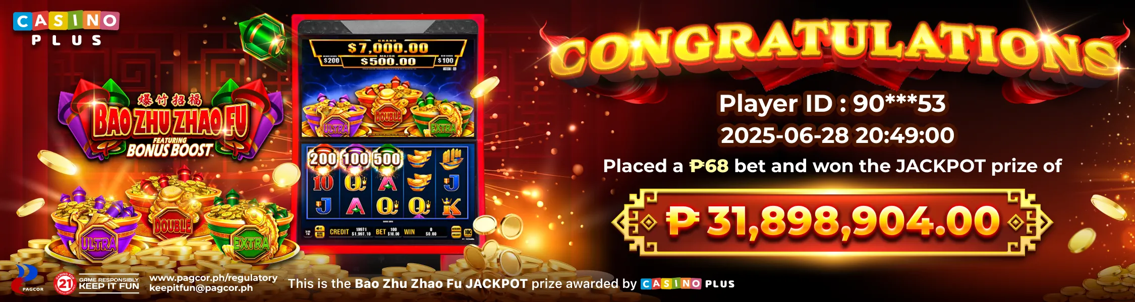 Bao zhu zhao fu jackpot Bao zhu zhao fu jackpot