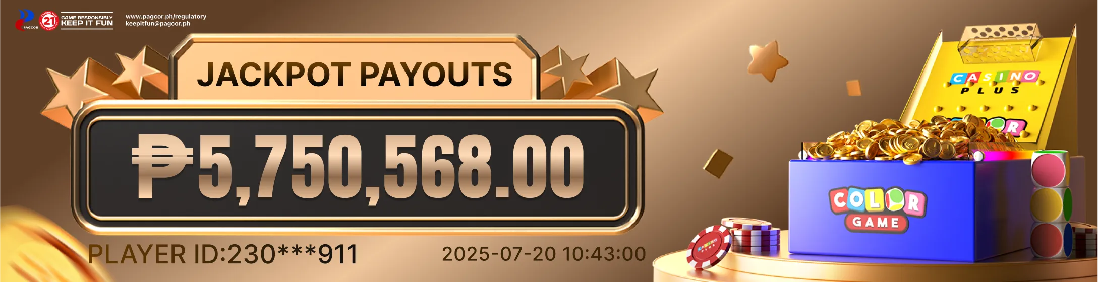 Color Game JACKPOT