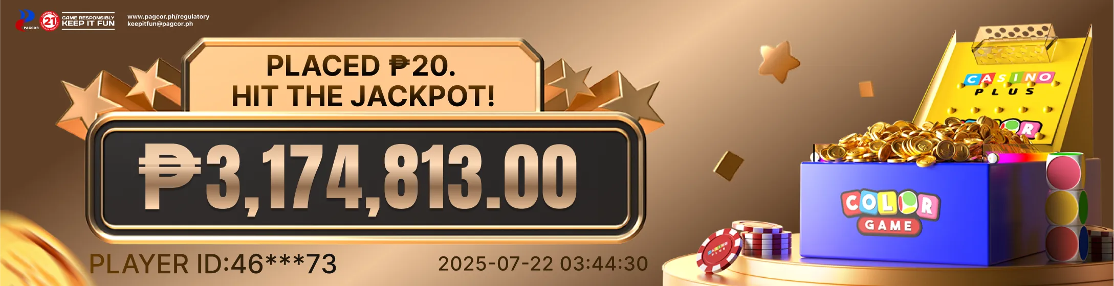 Colorgame GRAND JACKPOT Colorgame GRAND JACKPOT