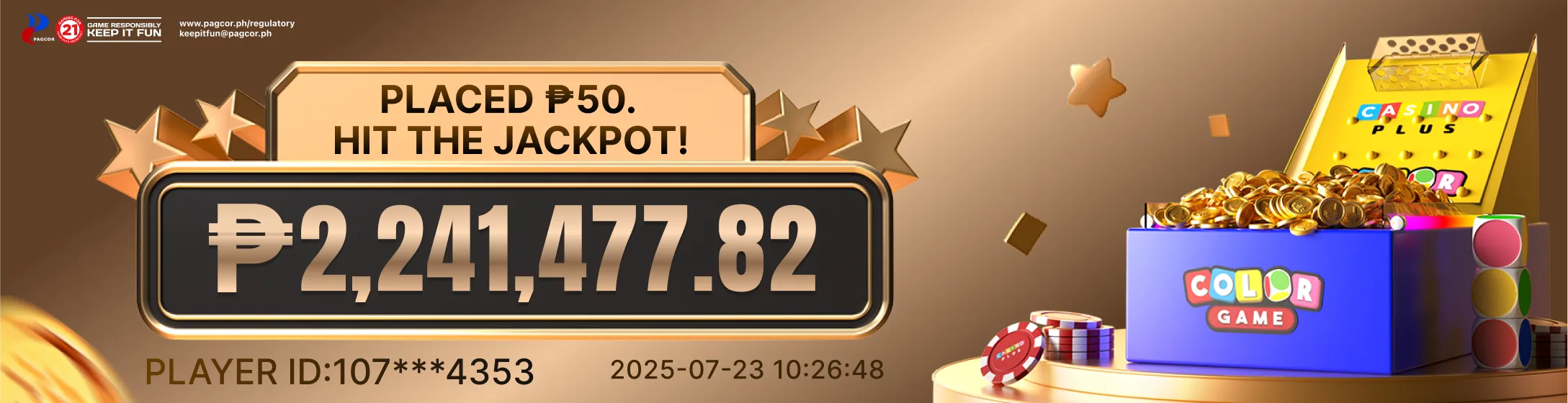 Win Colorgame Jackpot Win Colorgame Jackpot