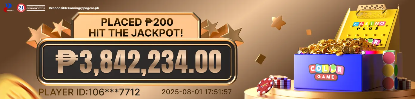 Colorgame Jackpot winner Colorgame Jackpot winner