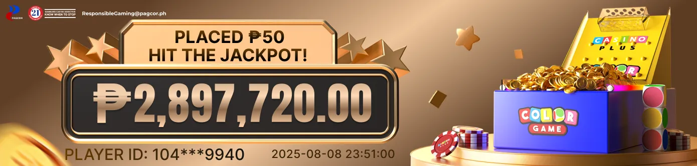 Colorgame Jackpot winner Colorgame Jackpot winner