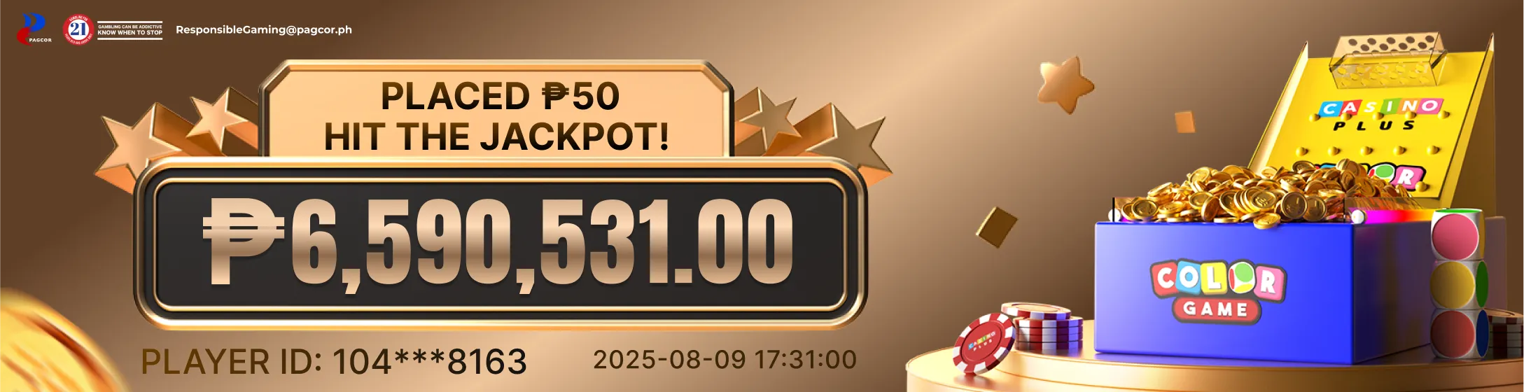 Colorgame Jackpot winner Colorgame Jackpot winner