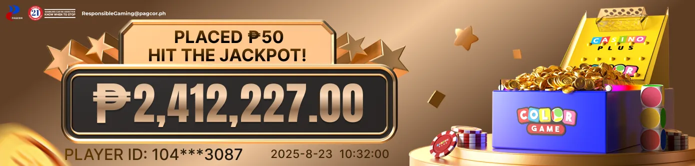 Color game jackpot prize Color game jackpot prize