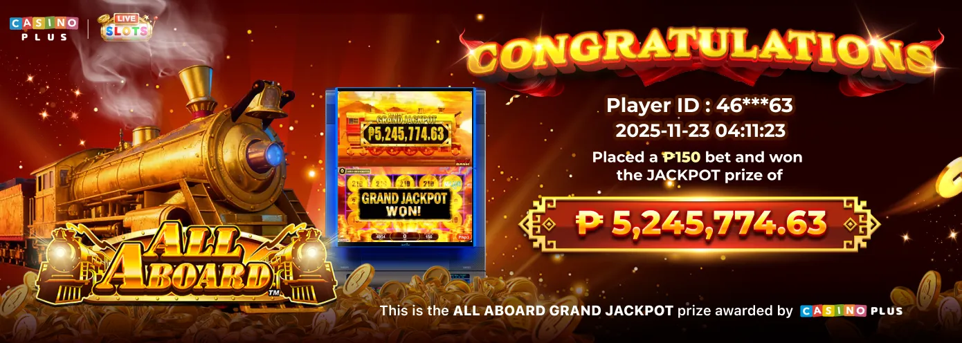 All Aboard Fortune Jackpot