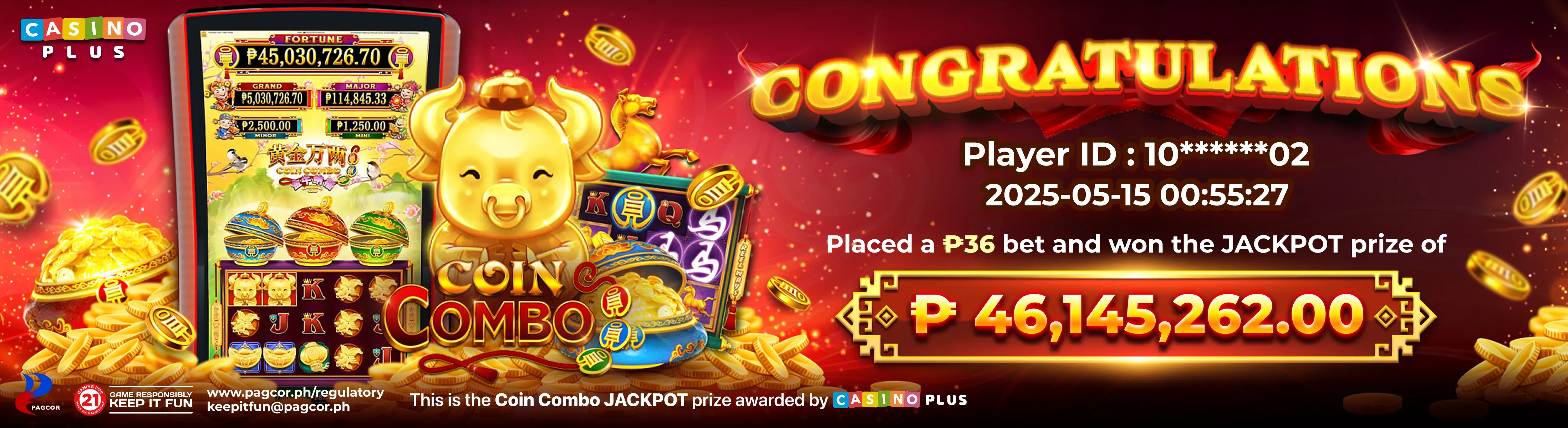 Coin Combo jackpot