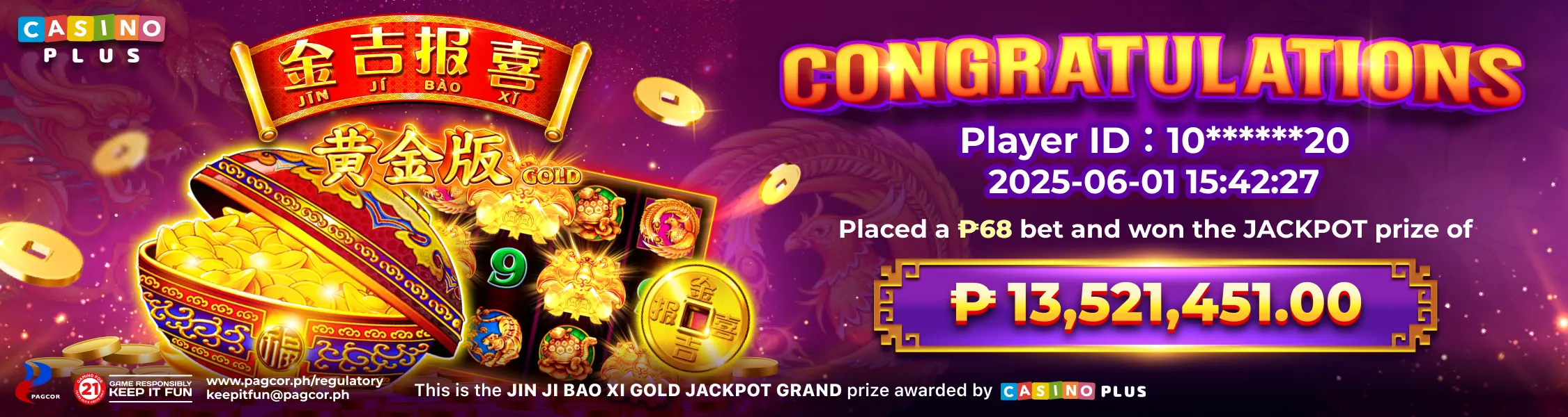 JJBX GOLD Major Jackpot