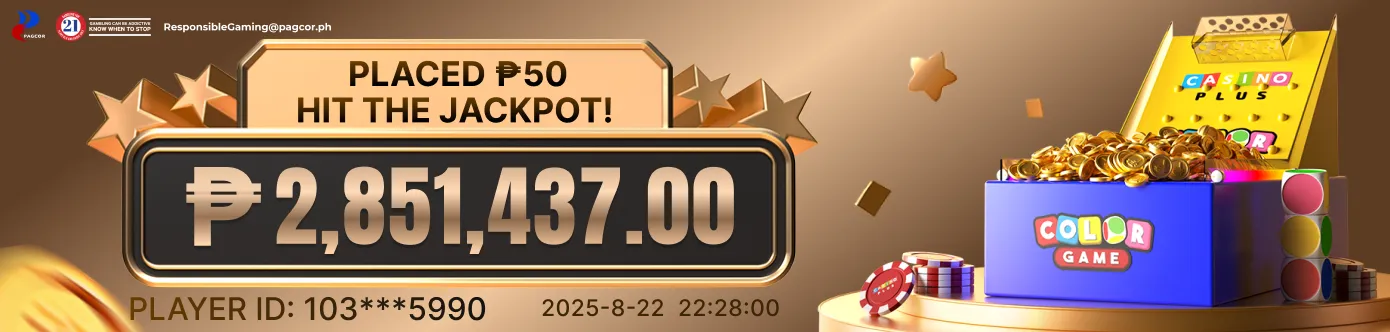 Color game jackpot round